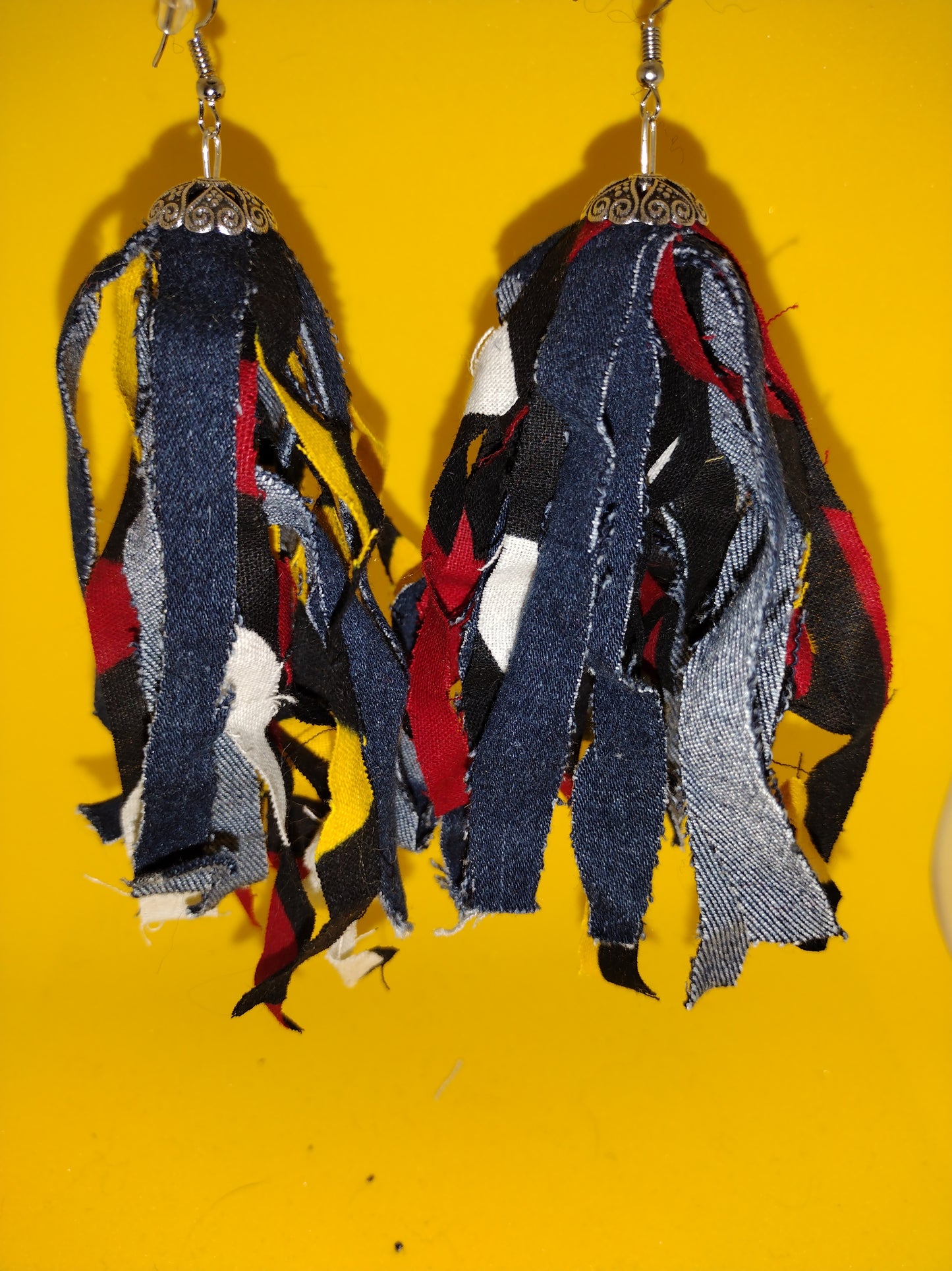 Rag earrings #1