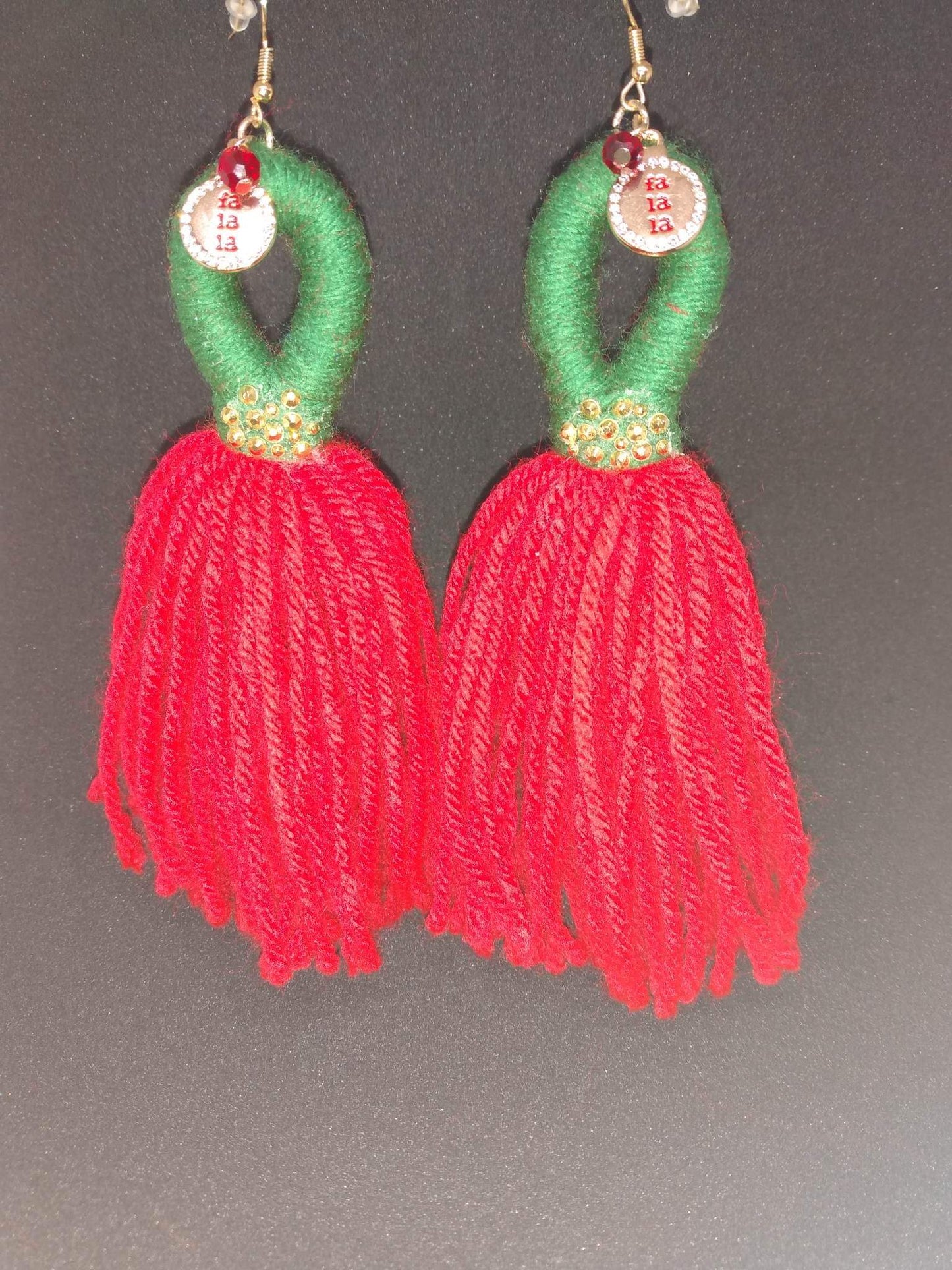 Christmas earrings